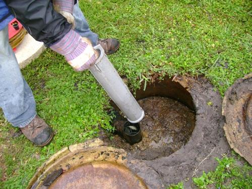 Septic tank clean